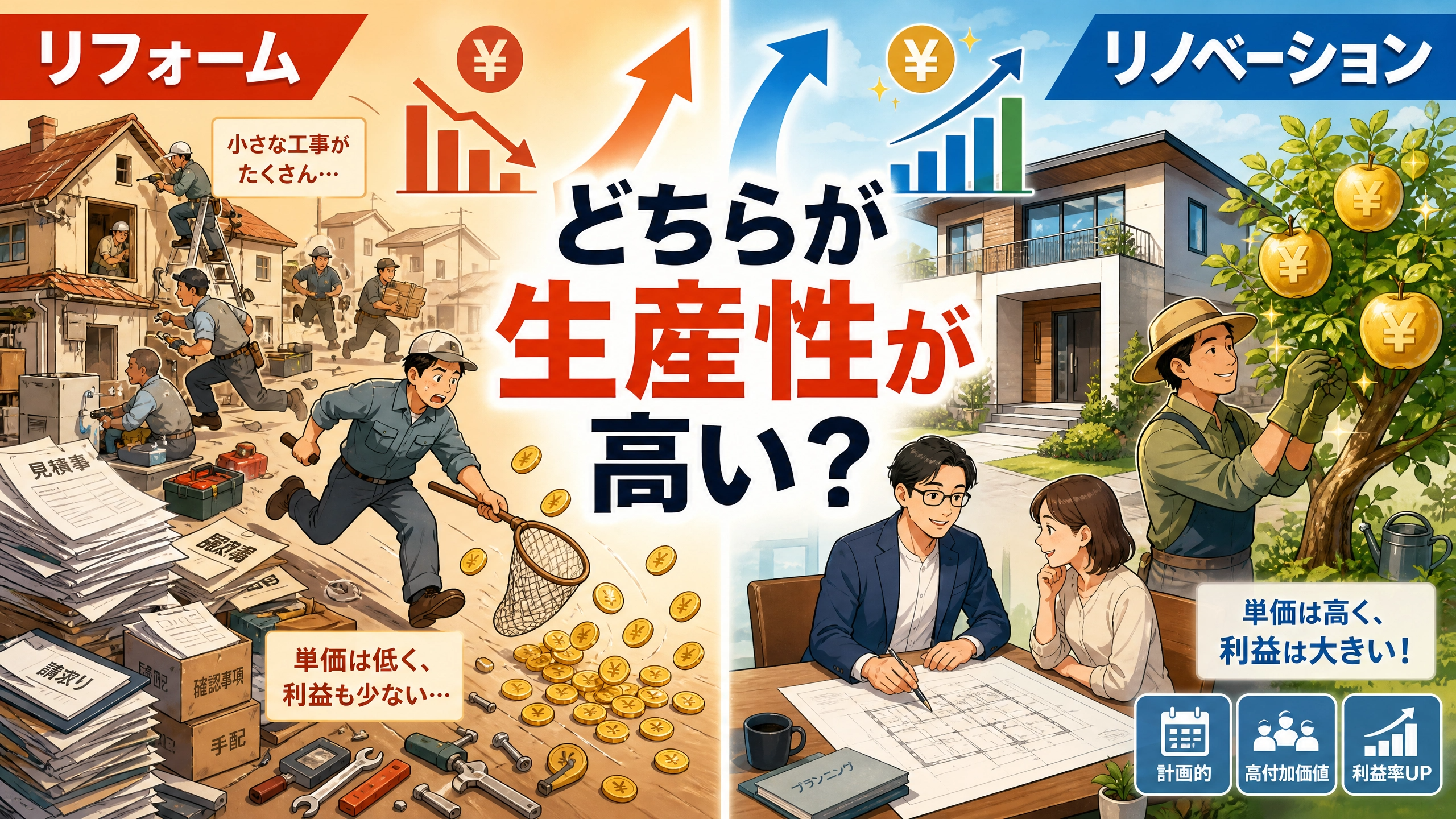 リノベーションは”難しい”のではなく、“そのやり方がある”だけ